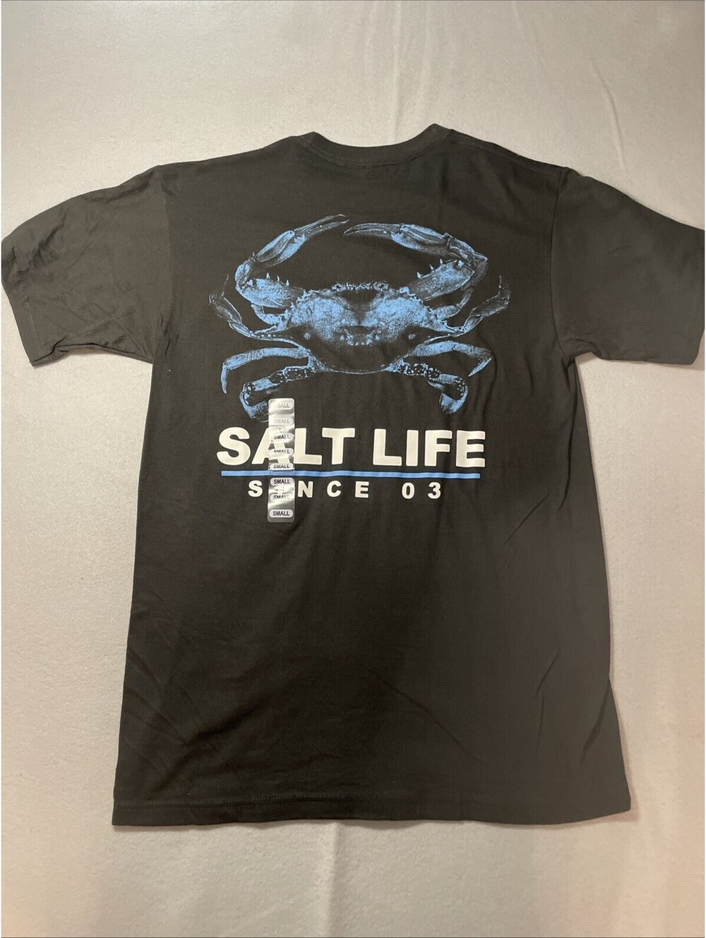Salt Life Mens Crab Graphic Short Sleeve T-Shirt - S